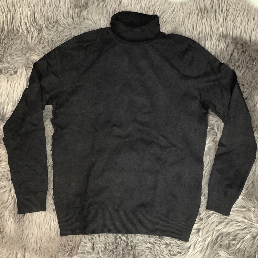 Andrew Marc | Women's Long Sleeve Turtleneck | Black | Large
